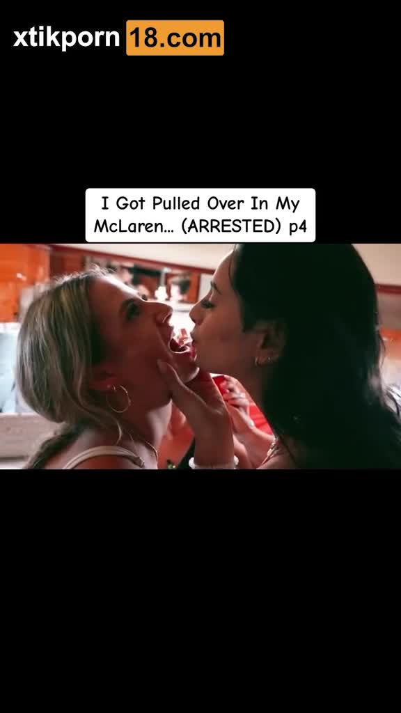 Jack Doherty onlyfans leak – Two girls one man in the car-Lesbians kiss