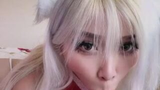 AsianBunnyx Blowjob Big Dildo [ Onlyfans ]